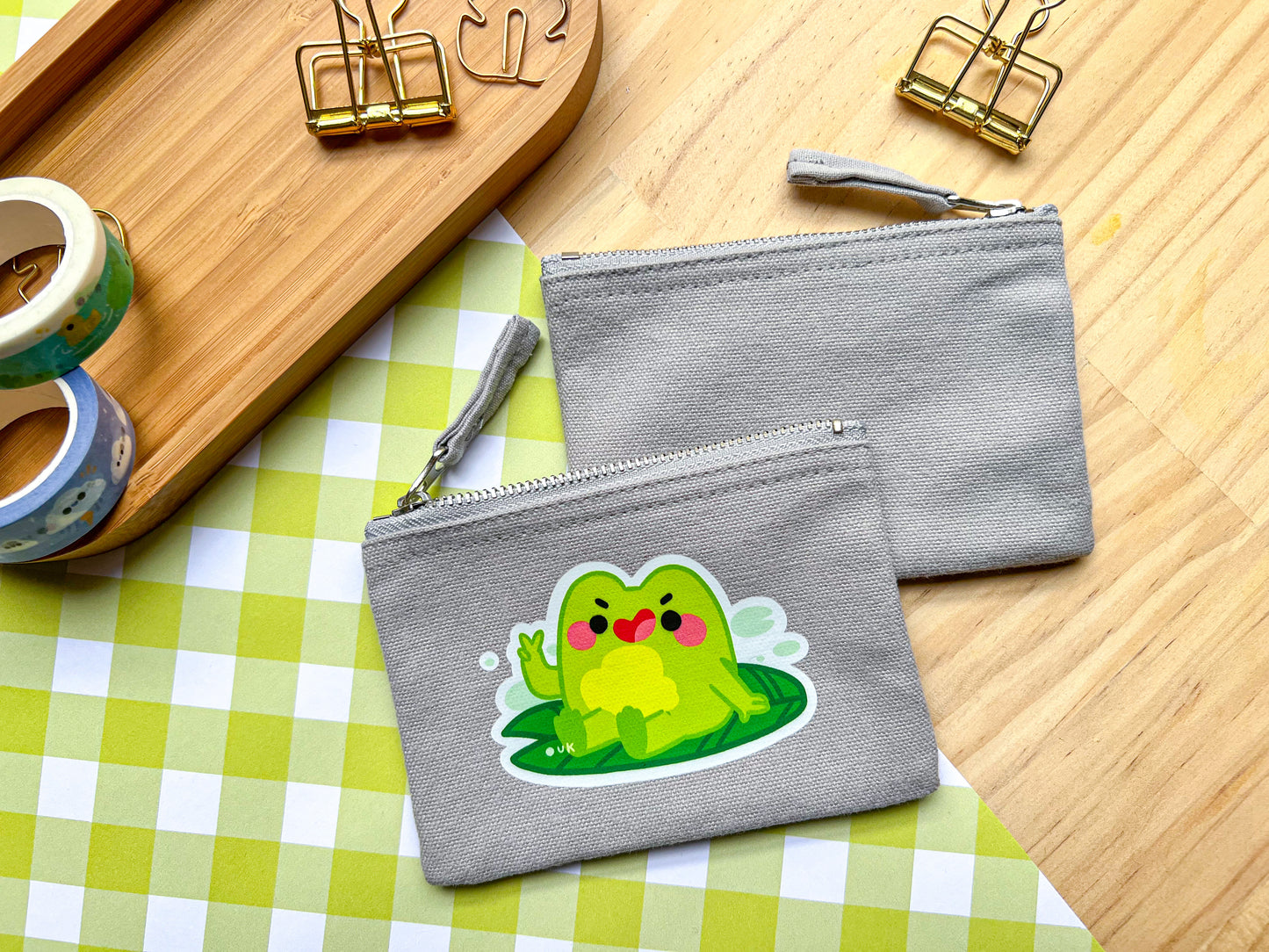 Floaty Frog Coin Purse | Zipper Pouch