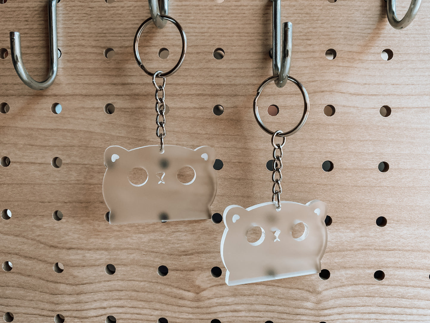 Polar Bear Charm | Washi Cutter Acrylic Keychain