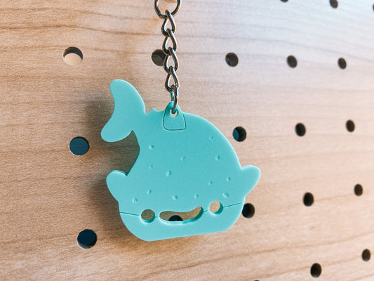Whale Shark Charm | Washi Cutter Acrylic Keychain