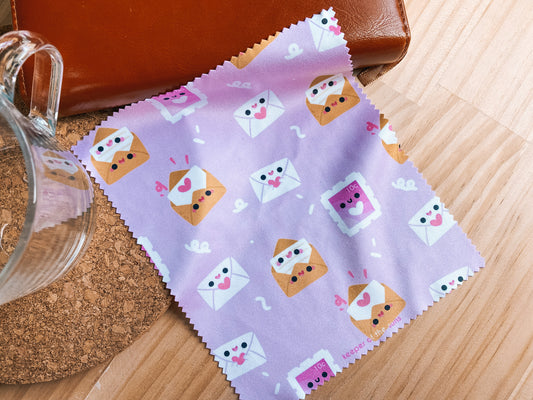 Happy Mail Microfibre Cloth | Glasses & Screen Cleaning