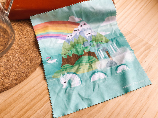 Fairy Island Microfibre Cloth | Glasses & Screen Cleaning