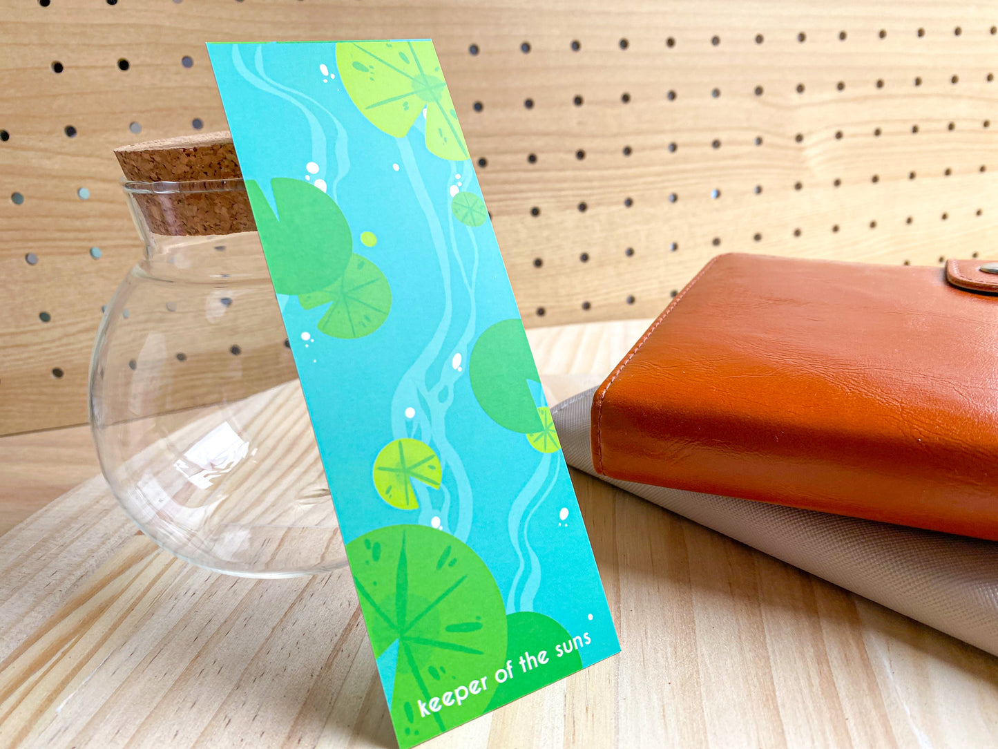 Lilypad Bookmark | 400gsm Silky Smooth Velvet-Finish Bookmark