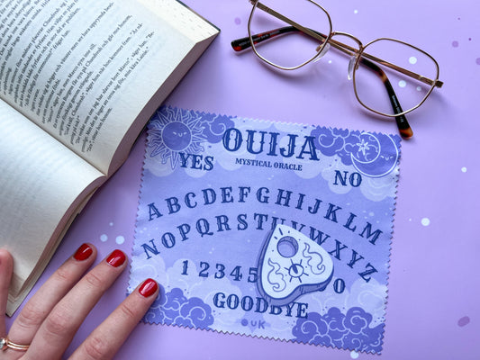 Ouija Board Microfibre Cloth | Glasses & Screen Cleaning
