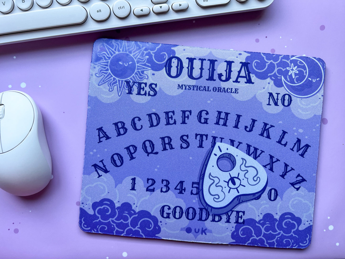 Ouija Board Mousepad | Neoprene Mouse Mat