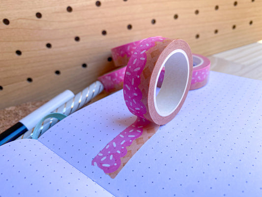 Ice Cream Sprinkles Washi Tape | Biodegradable Decorative Tape