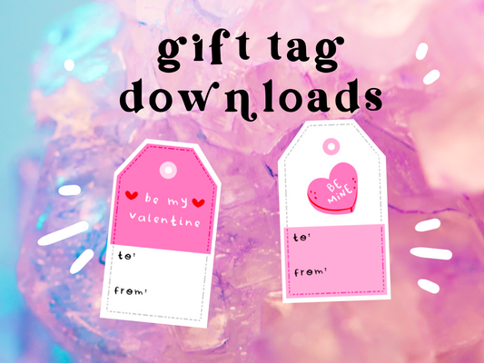 Valentines Gift Tags | Digital Downloads