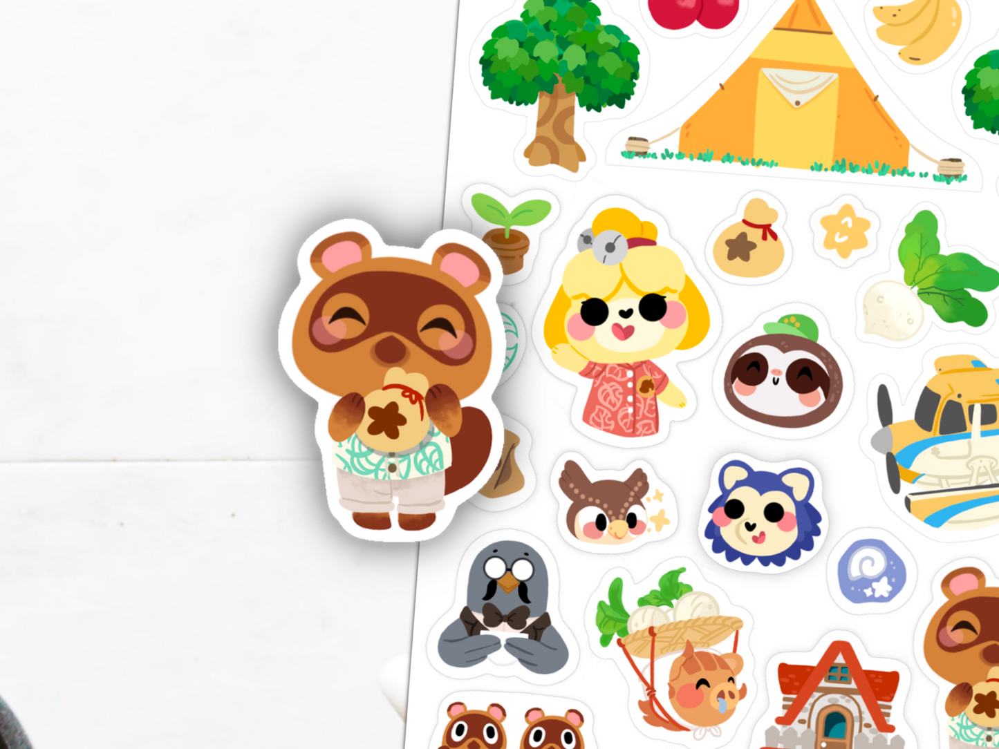 Animal Crossing Sticker Sheet | Small Planner Stickers